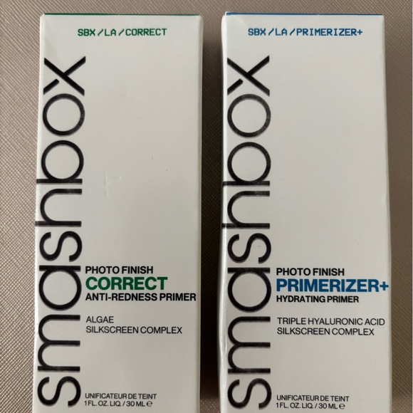 Smashbox Photo Finish Primerizer + Hydrating Primer & Anti-Redness Primer